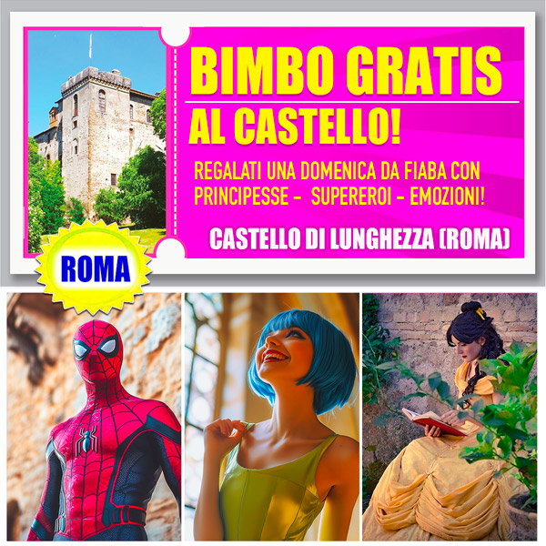 Castello Principesse e Supereroi Lunghezza Roma
